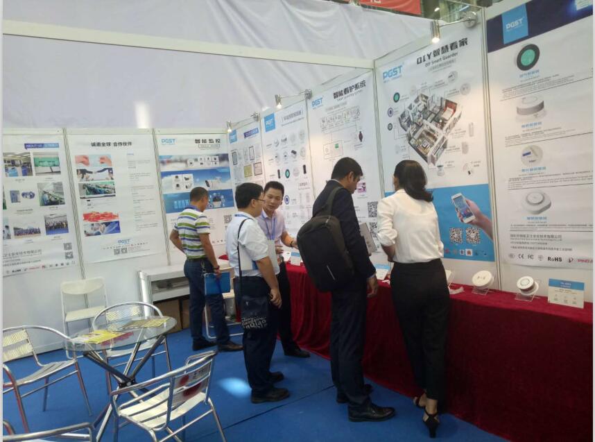 引领安防,创平安生活,深圳PA旗舰厅集团亮相2018年深圳物联网展