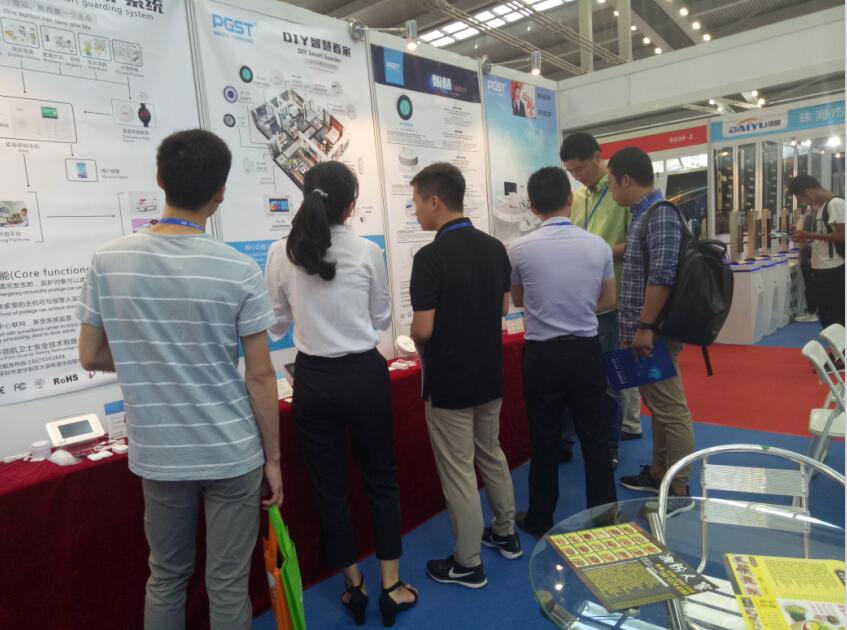 引领安防,创平安生活,深圳PA旗舰厅集团亮相2018年深圳物联网展