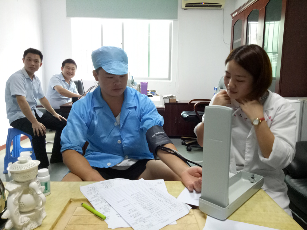 关注健康，PA旗舰厅集团组织员工健康体检