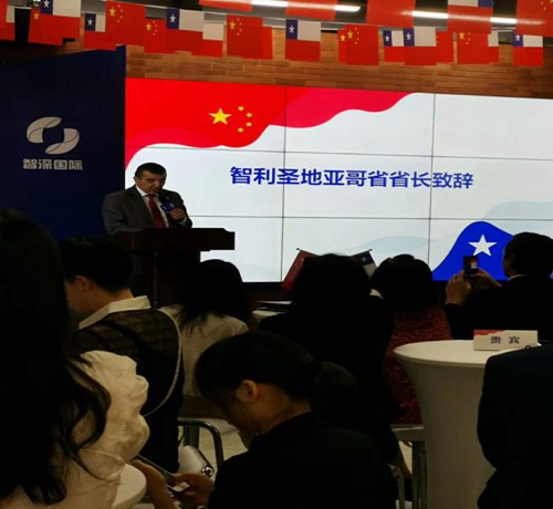 深圳市PA旗舰厅集团受邀参加智利之窗开业仪式